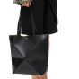 LOEWE Medium Puzzle Fold tote in shiny calfskin