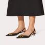 Valentino VLOGO SIGNATURE CALFSKIN SLINGBACK PUMP