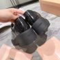 MIU MIU Leather lace-up shoes