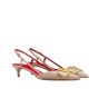 Valentino VLOGO SIGNATURE CALFSKIN SLINGBACK PUMP