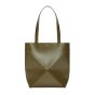 LOEWE Medium Puzzle Fold tote in shiny calfskin