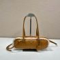 Prada Medium shearling two-handle bag