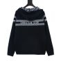 Dior Reversible Zipped Cardigan with Hood