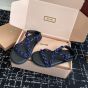 MIU MIU Riviere cord and leather sandals