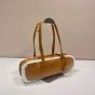 Prada Medium shearling two-handle bag