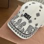 Miu Miu Printed cotton baseball cap