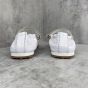 MIU MIU Bleached nappa leather ballerinas