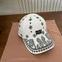 Miu Miu Printed cotton baseball cap