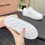 MIU MIU Denim sneakers with logo