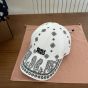 Miu Miu Printed cotton baseball cap