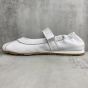 MIU MIU Bleached nappa leather ballerinas