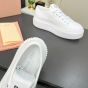 MIU MIU Denim sneakers with logo