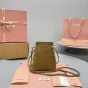 MIU MIU Suede pouch