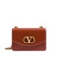VALENTINO GARAVANI VAIN SHOULDER BAG IN SHINY CALFSKIN