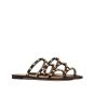 Valentino ROCKSTUD FLAT SLIDE SANDAL