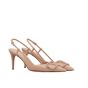 Valentino VLOGO SIGNATURE SLINGBACK PUMP IN CALFSKIN LEATHER