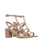 Valentino ROCKSTUD CALFSKIN ANKLE STRAP SANDAL