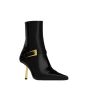 YSL LEE booties in glazed leather