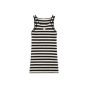 Celine triomphe striped mini dress in crocheted cotton