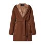LV Reversible Zip-Off Wrap Coat