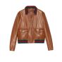 Gucci Leather bomber jacket
