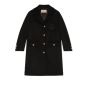 Gucci Double G embroidery wool coat