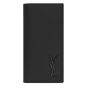 YSL CASSANDRE continental wallet in grain de poudre leather