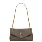 YSL Calypso small in plunged lambskin