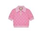 Gucci GG wool jacquard polo