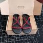 MIU MIU Riviere cord and leather sandals