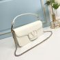 VALENTINO GARAVANI LOCÒ CALFSKIN SHOULDER BAG