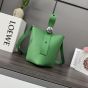 LOEWE Mini Pebble bucket in soft grained calfskin
