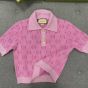 Gucci GG wool jacquard polo