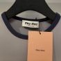 MIU MIU Technical yarn crew-neck sweater