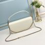VALENTINO GARAVANI LOCÒ CALFSKIN SHOULDER BAG