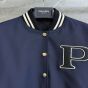 Prada Kid mohair bomber jacket with patches
