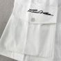 LV Embroidered Cotton Cargo Shorts