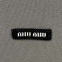 MIU MIU Technical yarn crew-neck sweater