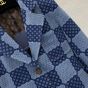 LV Damier Denim Preppy Blazer