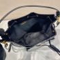 Prada Duet naplak patent leather bucket bag