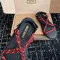MIU MIU Riviere cord and leather sandals