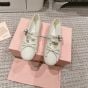 MIU MIU Leather ballerinas