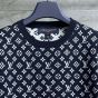 LV Monogram Jacquard Knit Top