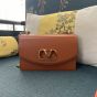 VALENTINO GARAVANI VAIN SHOULDER BAG IN SHINY CALFSKIN