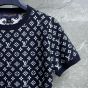 LV Monogram Jacquard Knit Top