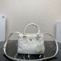 Prada Galleria shearling mini-bag