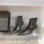 YSL LEE booties in glazed leather