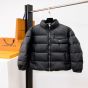 Prada Medium-length Re-Nylon down jacket