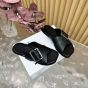 LOEWE Petal Belt flat sandal in vegetable-tanned calfskin