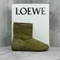 LOEWE Lago boot in suede and shearling
